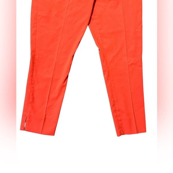 Tory Burch Bright Orange Trousers Size 10 - Picture 3 of 7